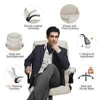 Pu Leather High Back Office Chair