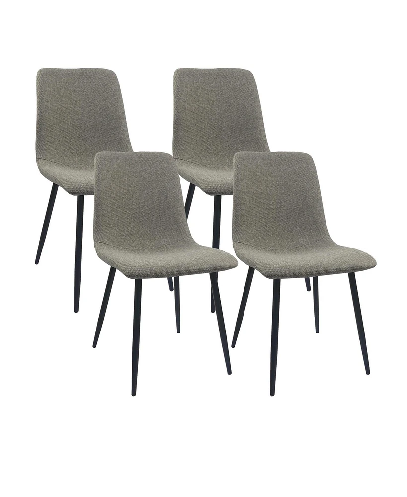 Simplie Fun Modern upholstered dining chairs, set of 4