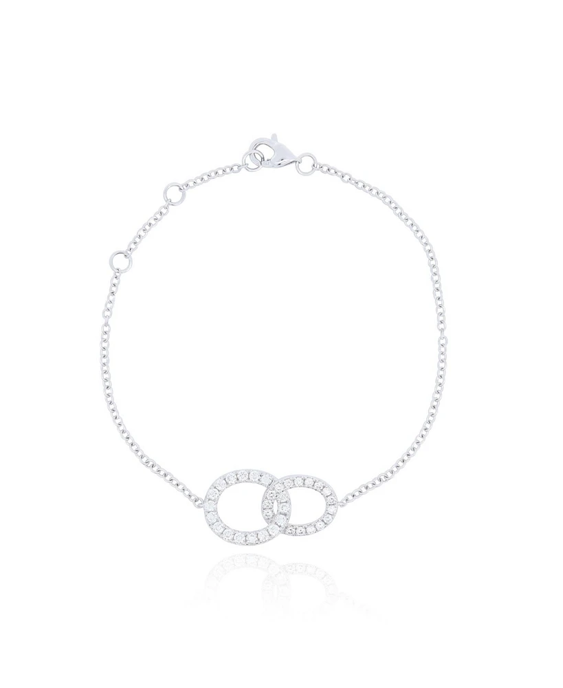 The Lovery Interlocking Diamond Bracelet