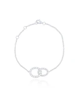 The Lovery Interlocking Diamond Bracelet