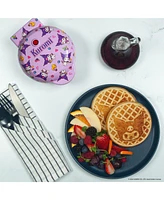 Uncanny Brands Hello Kitty Kuromi Mini Waffle Maker - Cook With Your Favorite Bunny Character