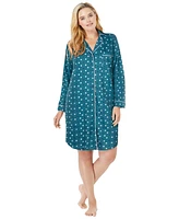 Dreams & Co. Plus Size Knit Sleep Shirt