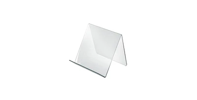 Azar Displays 7"W x 7.5"D x 6.5"H Easel Display. Front Lip: 1.75"H, 10