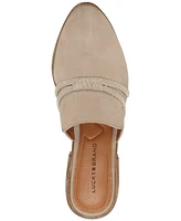 Lucky Brand Women's Marisole Braided Block-Heel Clog Mules