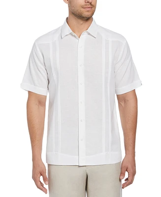 Cubavera Men's Short Sleeve Button-Front Guayabera Shirt