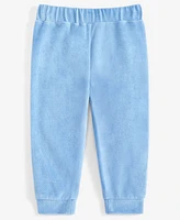 First Impressions Baby Boys Solid Velour Pull-On Pants, Created for Macy's