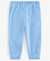 First Impressions Baby Boys Solid Velour Pull-On Pants, Created for Macy's