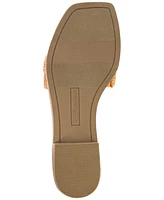 BCBGeneration Women's Lorma Raffia Slide Flat Sandals