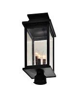 Cwi Lighting 21.5" Metal Milford 3 Light Outdoor Lantern Head