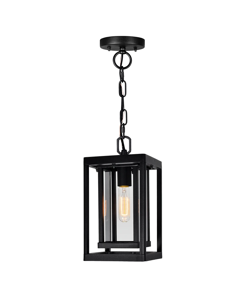 Cwi Lighting 13.2" Metal Mulvane 1 Light Outdoor Hanging Light