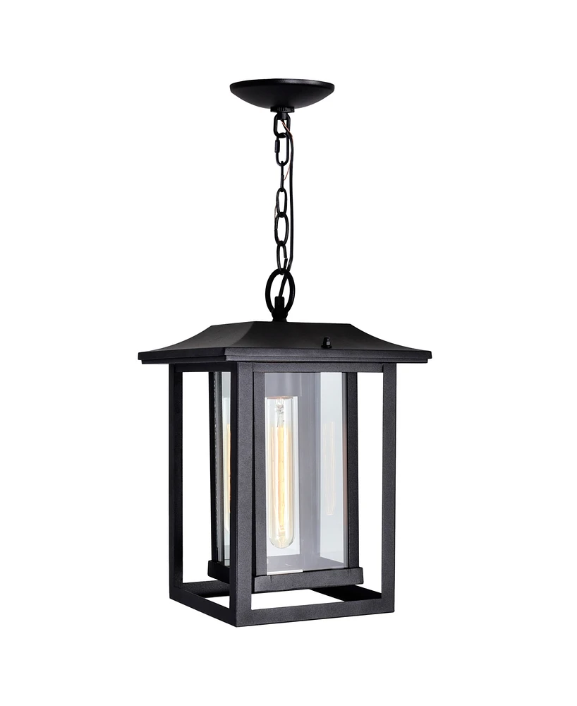 Cwi Lighting 14.8" Metal Winfield 1 Light Outdoor Hanging Light