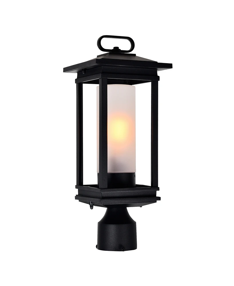 Cwi Lighting 17.5" Metal Granville 1 Light Outdoor Lantern Head