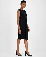 Anne Klein Women's Twist-Front Wrap Dress