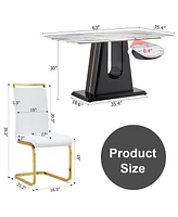 Streamdale Furniture 1 table and chairs. Modern