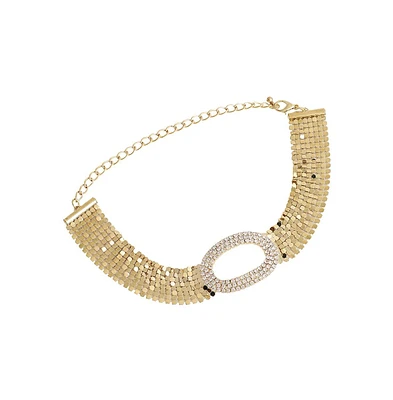 Sohi Women's Bling Choker Necklace