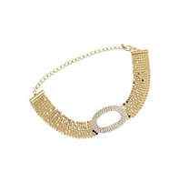 Sohi Women's Bling Choker Necklace
