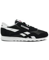 Reebok Men's Classic Nylon Casual Sneakers from Finish Line