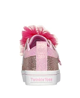 Skechers Girl's Toddler Twinkle Toes: Twi-Lites 2.0 Tutu Cute Fastening Strap Casual Sneakers from Finish Line