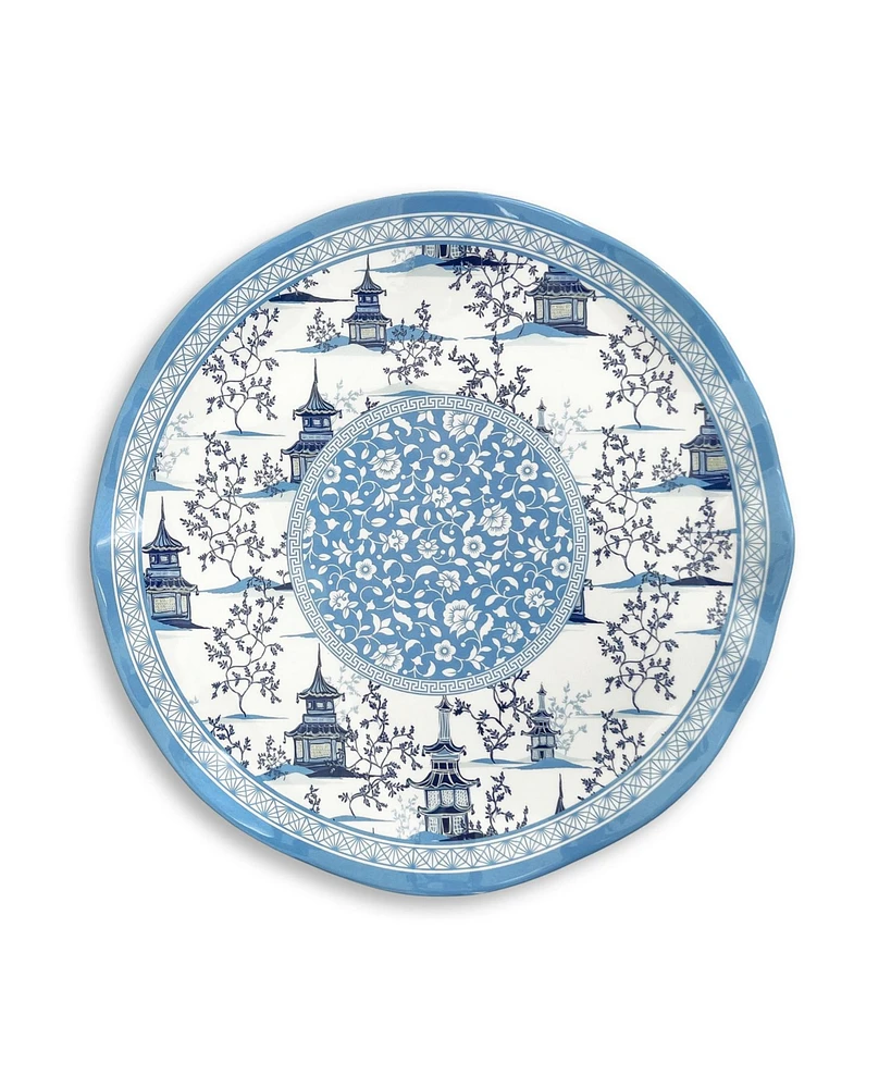 Q Squared Pagoda 16" Large Platter