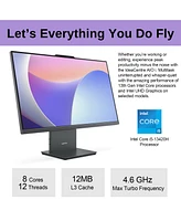 Lenovo IdeaCentre 23.8" All-in-One Intel Core i5-13420H 8GB Ram 256GB Ssd Storage Windows 11 Home Fhd Touchscreen - Grey