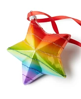 Holiday Lane Love Is Love Rainbow Star Ornament, Created for Macy's