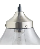 Elm Bell-Shaped Glass Pendant