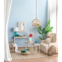 Rope Globe Chandelier with Adjustable Chain