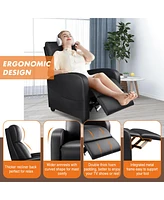 Streamdale Furniture Massage Recliner Chair with Lumbar Support