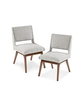 Simplie Fun Boomerang Dining Side Chair (Set Of 2)