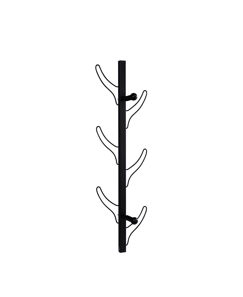 Streamdale Furniture Coat Hat Rack Black