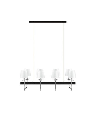 Simplie Fun Fairmount 8-Light Traditional Chandelier With Drum Shades