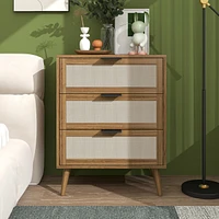 Streamdale Furniture 3 Drawer Cabinet, Suitable For Bedroom, Living Room, Study