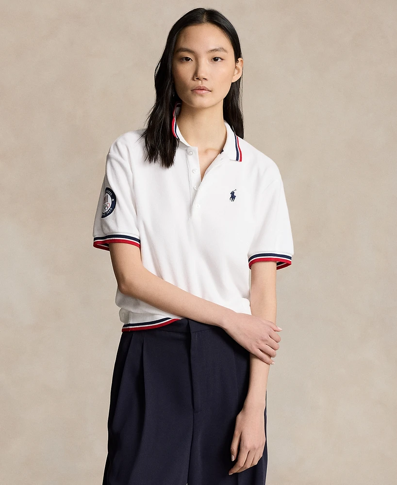 Polo Ralph Lauren Women's Team Usa Terry Polo Shirt