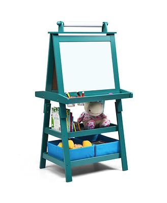 Slickblue 3-in-1 Double-Sided Storage Art Easel