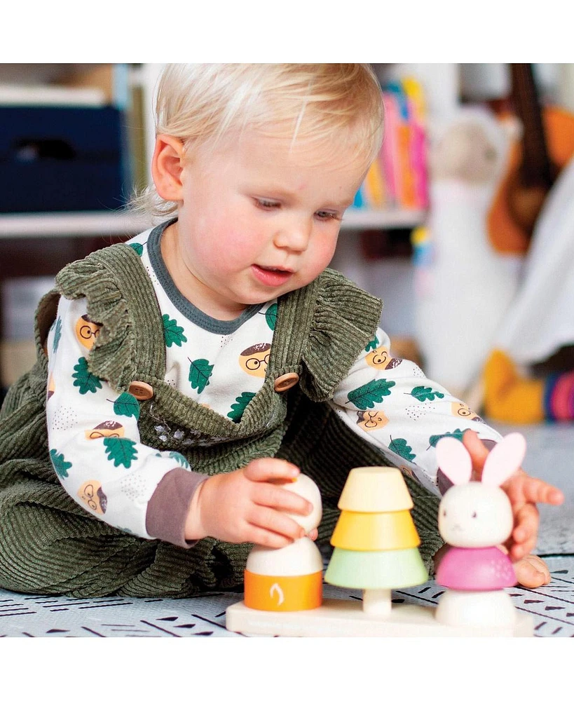Bigjigs Toys Wooden Forest Stacker