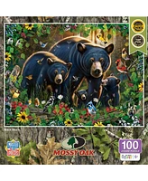 MasterPieces Puzzles MasterPieces Mossy Oak - Black Bears 100 Piece Jigsaw Puzzle