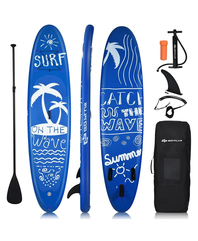 Costway Inflatable Stand Up Paddle Board Surfboard