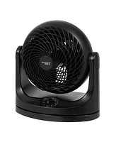 Iris Usa Woozoo Fan, Small Oscillating Desk Fan, Table Air Circulator, 3 Speeds, 52ft Max Air Distance, 12 Inches, 112° Adjustable Tilt