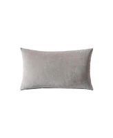 Linen Classique Lace Reversible Decorative Pillow Taupe