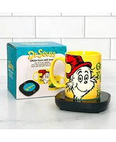 Uncanny Brands Dr. Seuss Green Eggs and Ham Mug with Warmer – Keeps Your Favorite Beverage Warm - Auto Shut On/Off