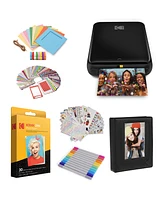 Kodak Step Instant Photo Printer 2x3" Starter Bundle with Bluetooth & More