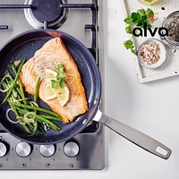 Alva Maestro Ceramic Nonstick Frying Pan 11" Oven Safe & Induction Safe Healthy Cooking Pan