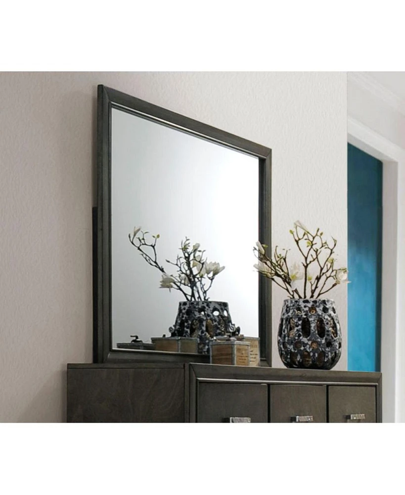 Streamdale Furniture Carine Ii Mirror In Gray