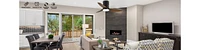 Simple Deluxe 40-Inch Ceiling Fan With Led Light And Remote Control, 6-Speed Modes, 2 Rotation
