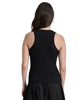 Dkny Women's Scoop-Neck Sleeveless Sweater Top