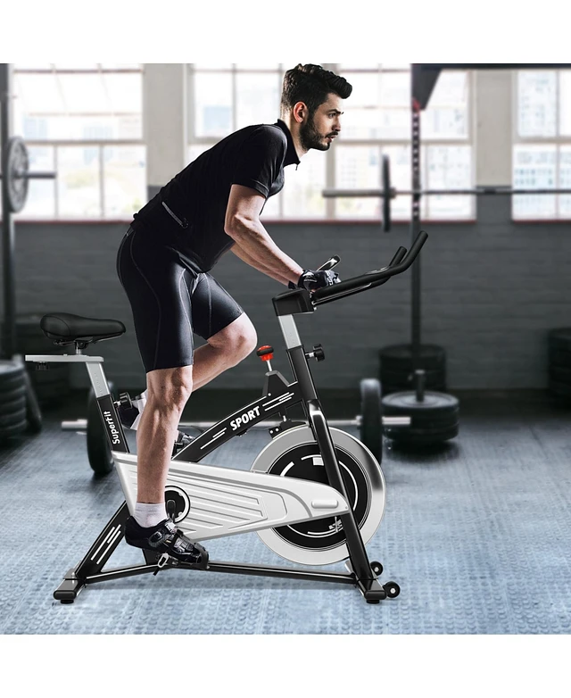 Kuyotq Household Adjustable Indoor Exercise Cycling Bike Trainer