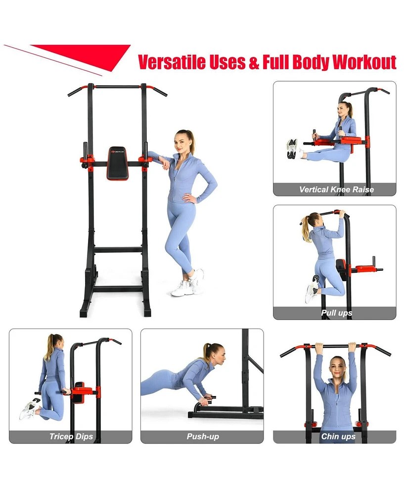Slickblue Multi-function Power Tower for Full-body Workout