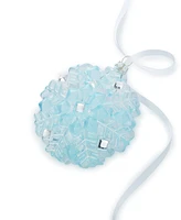 Holiday Lane Northern Lights Snowflake Gem Ornament, Created for Macy's