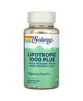 Solaray Lipotropic 1000 Plus Vitamin Capsules 100 Count