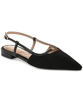 Sam Edelman Women's Cohen Pointed-Toe Slingback Flats